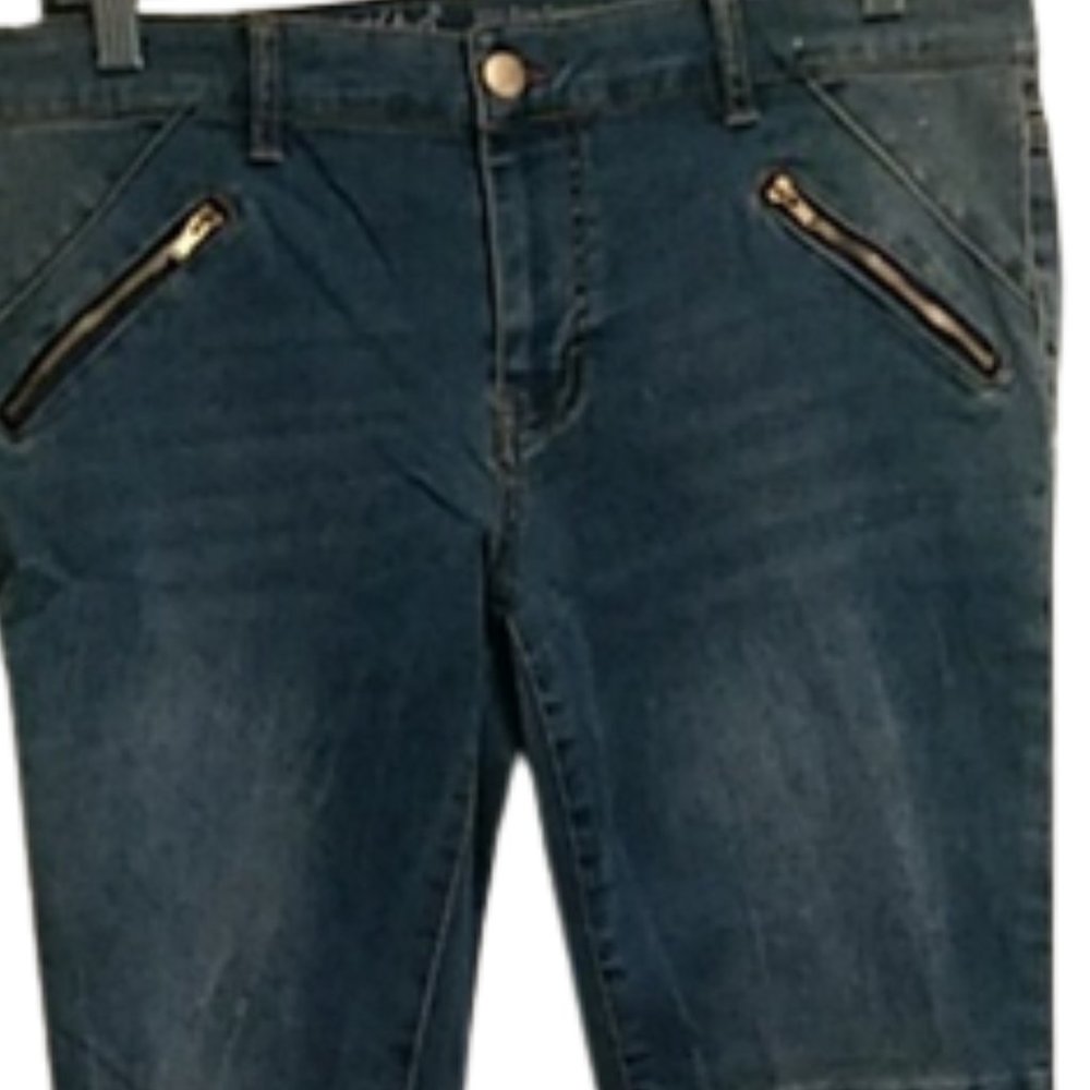 Mossimo Denim Mid Rise Leggings Size 12